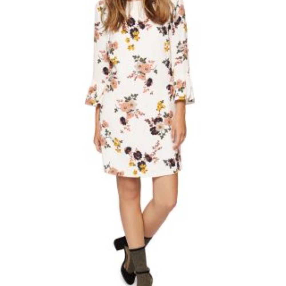 Sanctuary | Floral Minidress | Size L | NWOT